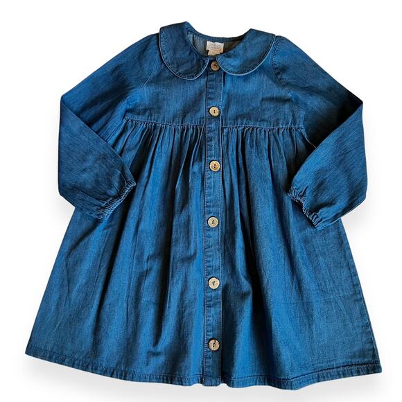 Mud Pie Other - NEW Mud Pie Denim Dress & Headband